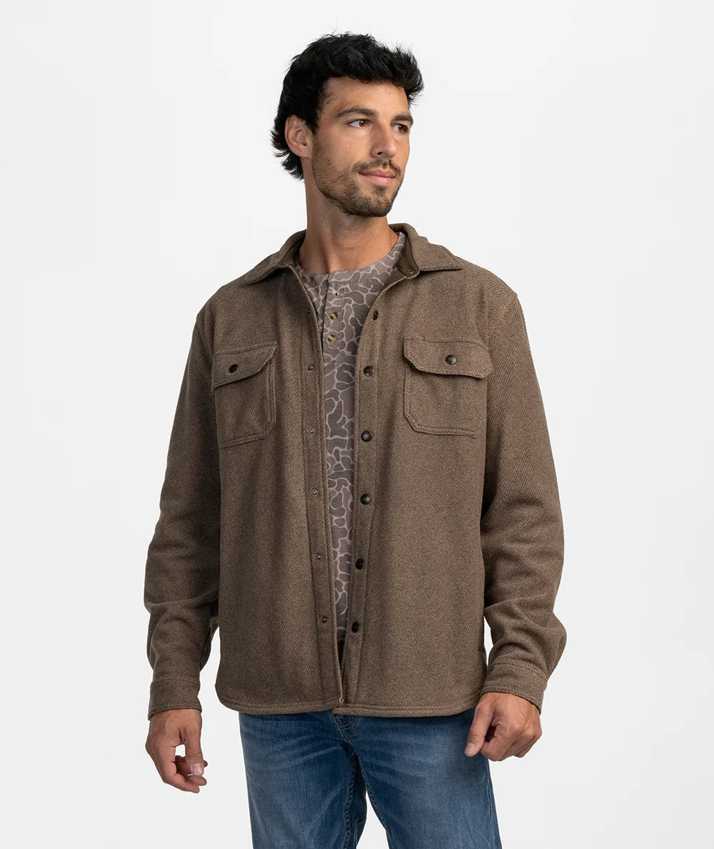 Men's Brushline Fleece Shacket | Southern Shirt Co. Southern Shirt Co.