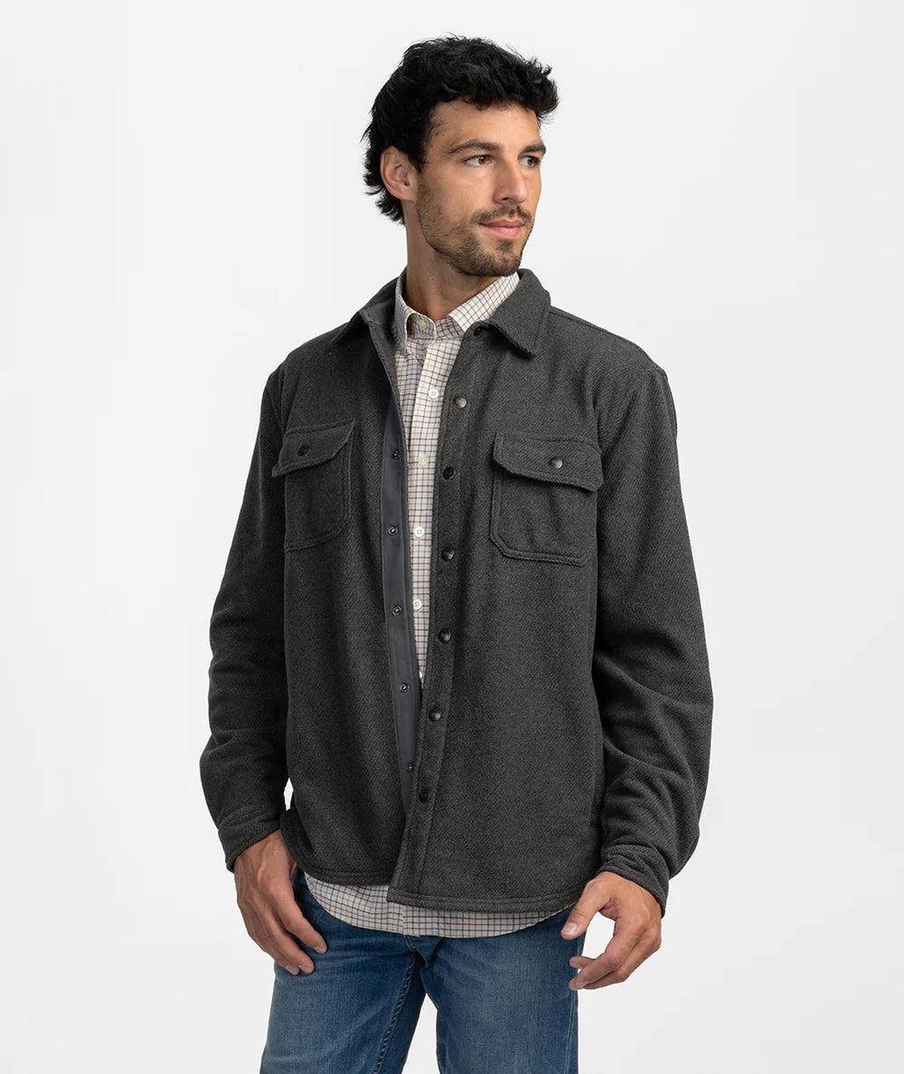 Men's Brushline Fleece Shacket | Southern Shirt Co. Southern Shirt Co.