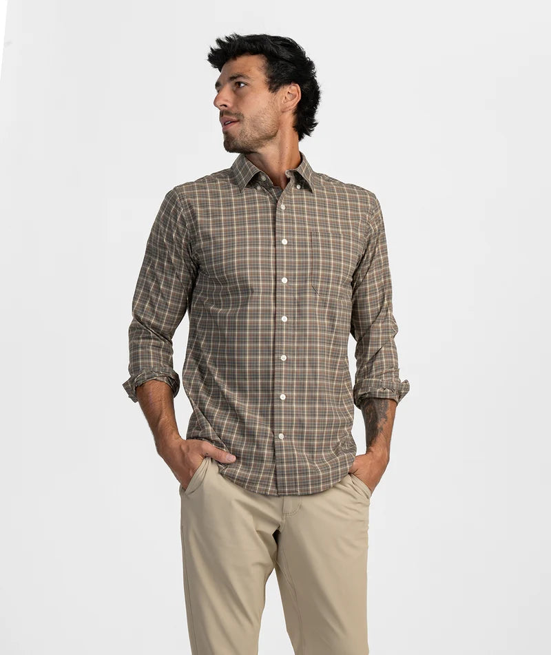 Men's Ridgeline Plaid Long Sleeve Shirt | Southern Shirt Co. Southern Shirt Co.
