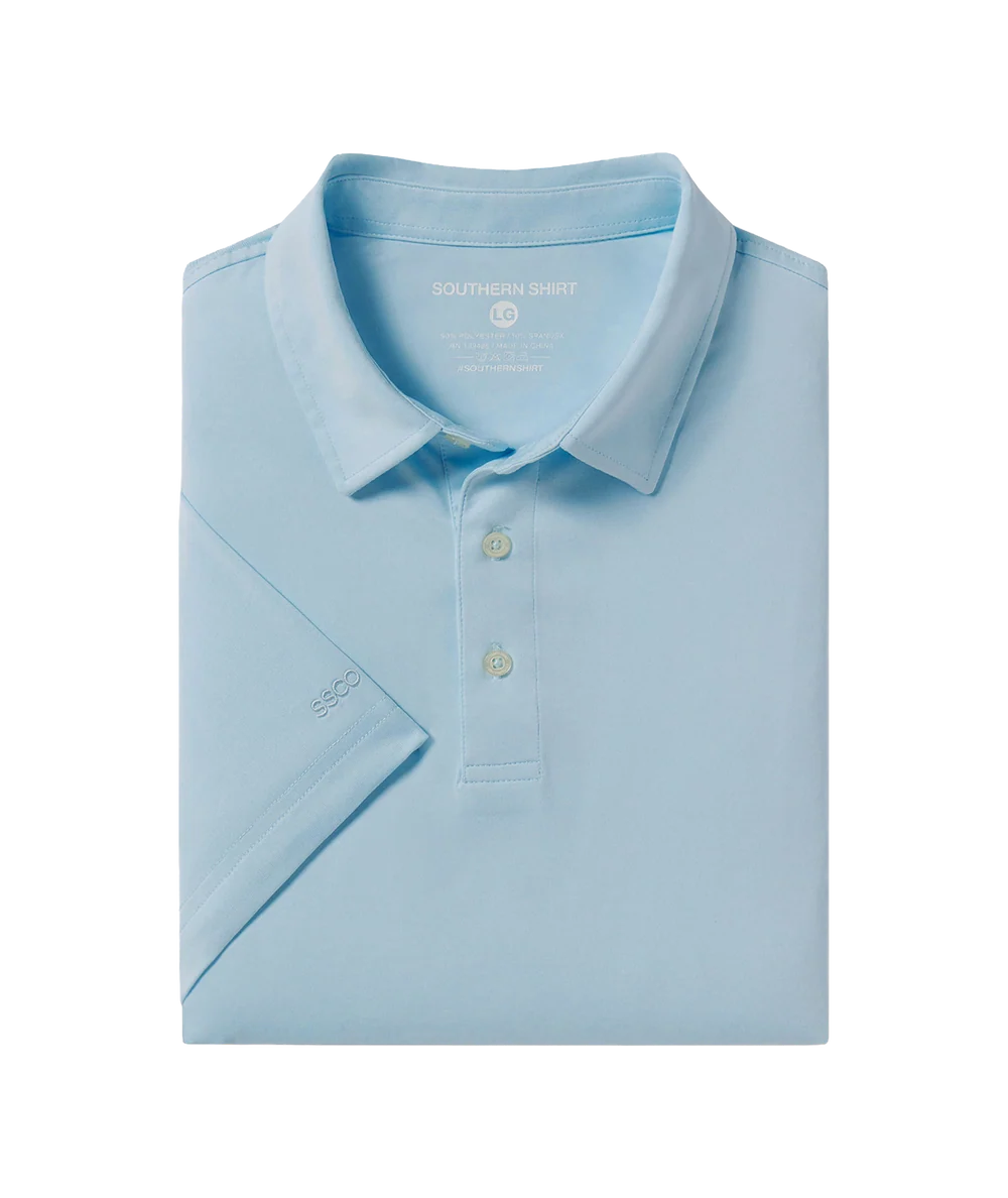 Men's Grayton Heather Polo | Southern Shirt Co. Southern Shirt Co.