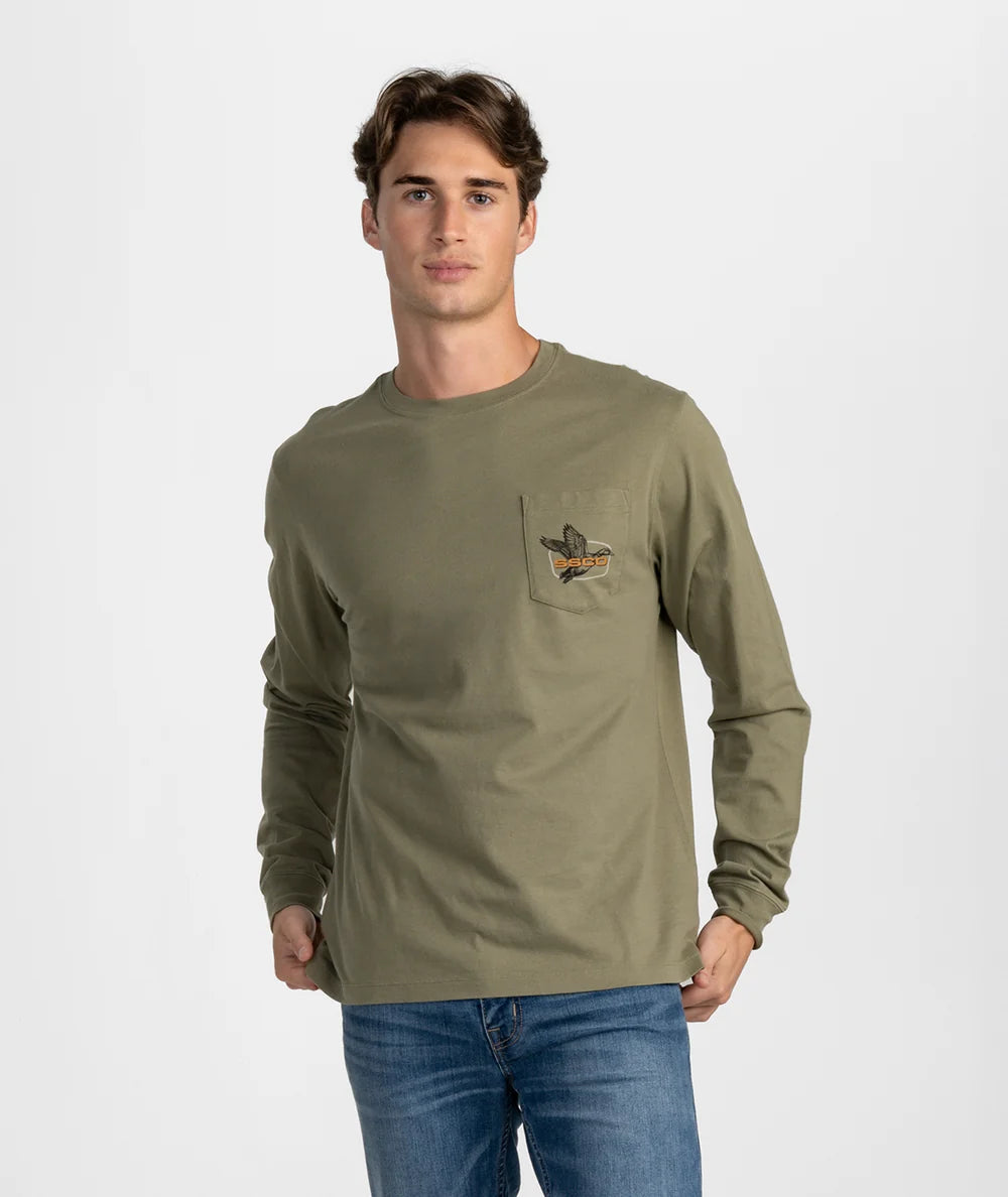 Men's Delta Duck Long Sleeve Tee | Southern Shirt Co. Southern Shirt Co.