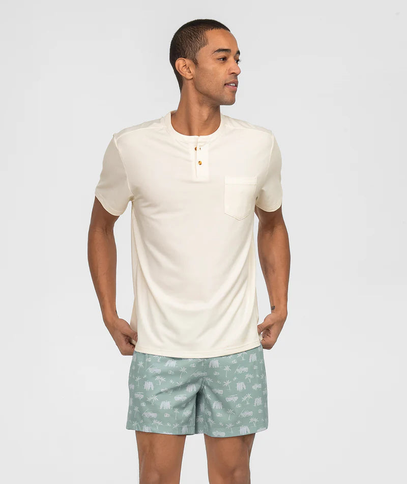 Men's Short Sleeve Max Comfort Henley | Southern Shirt Co. Southern Shirt Co.