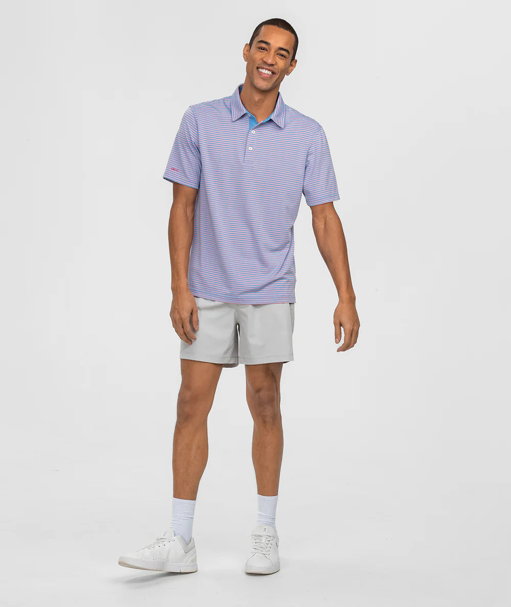 Men's Crestline Striped Polo | Southern Shirt Co. Southern Shirt Co.