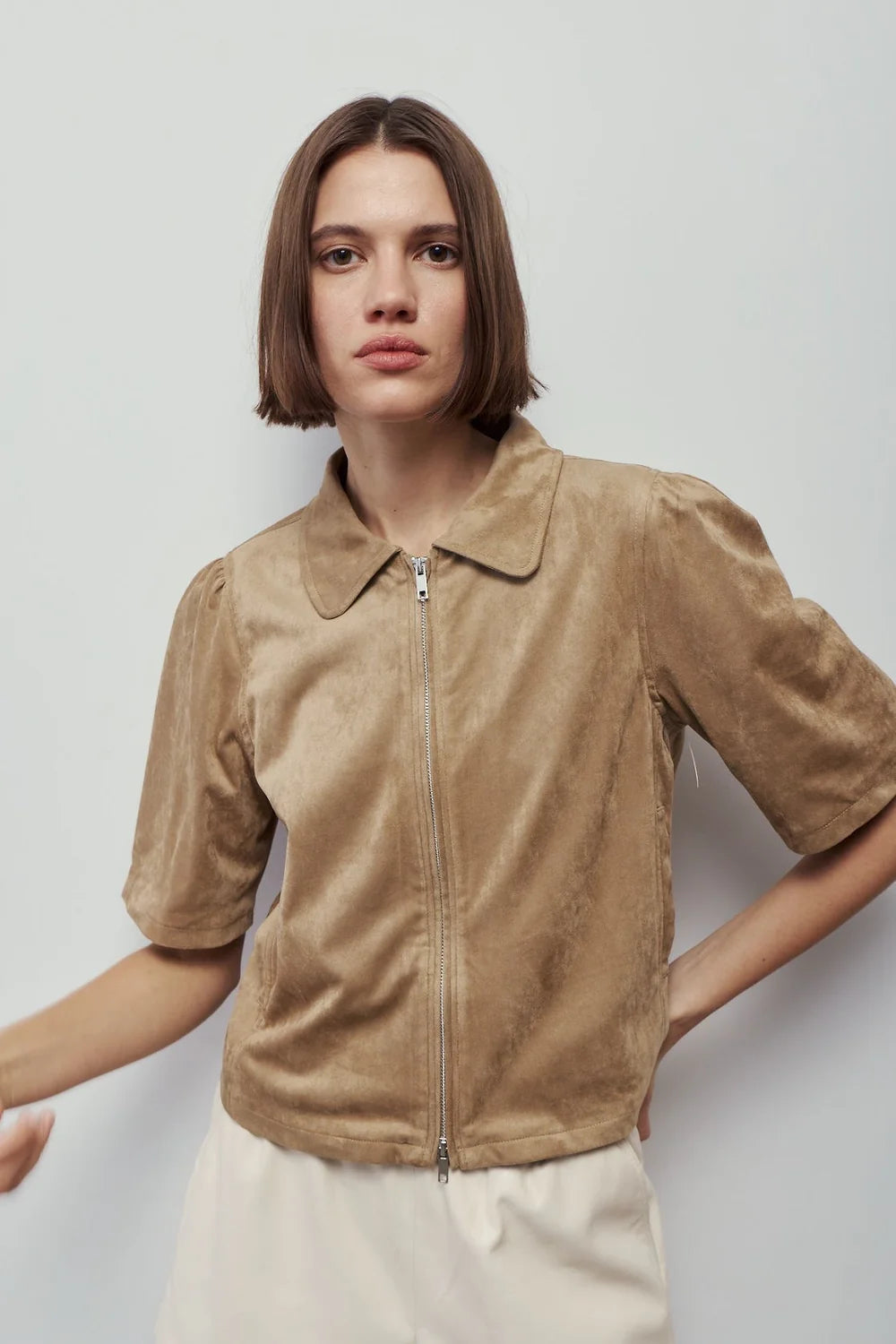 Elea Zip-Up Top Melissa Nepton