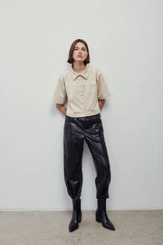 Gustave Faux Leather Trouser Melissa Nepton