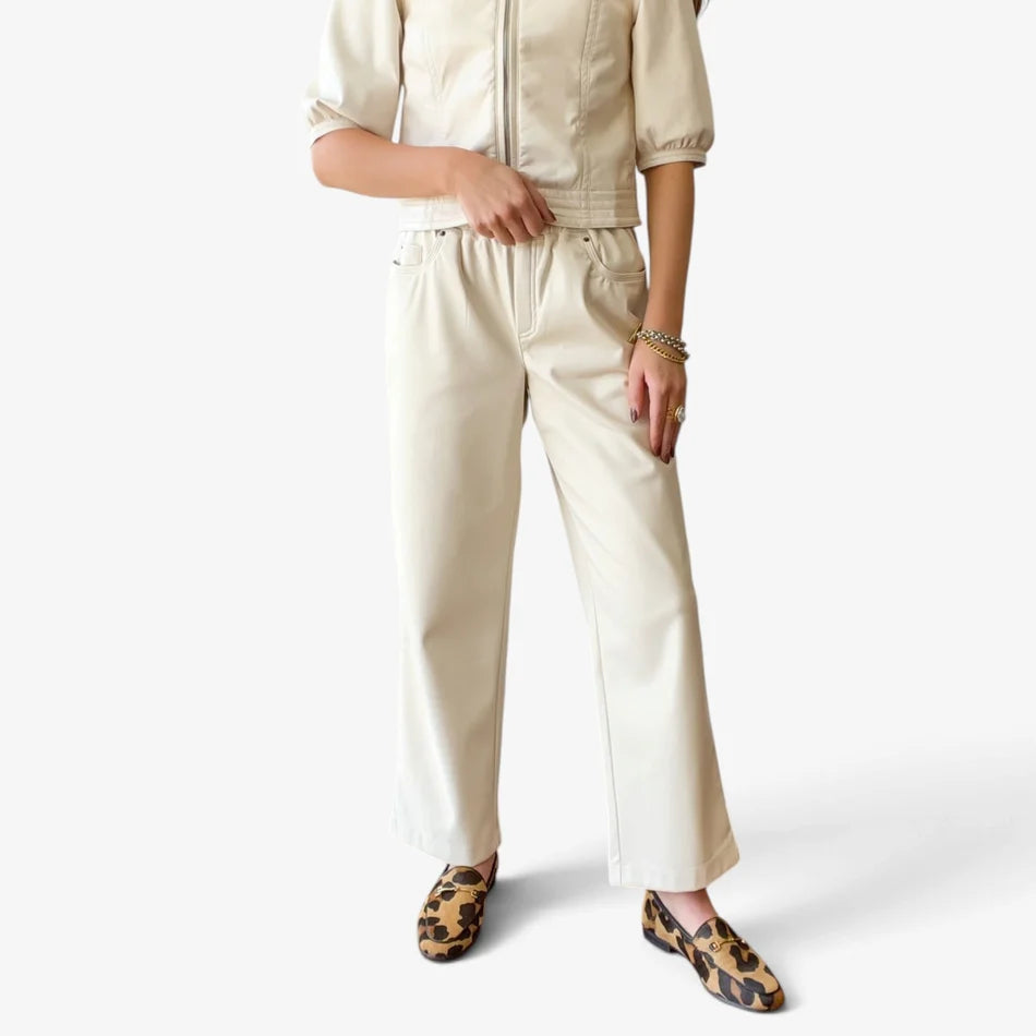 Gustave Faux Leather Trouser Melissa Nepton