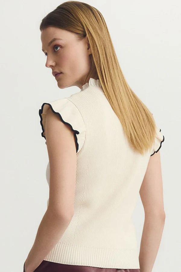 Ivey Short Sleeve Sweater Melissa Nepton