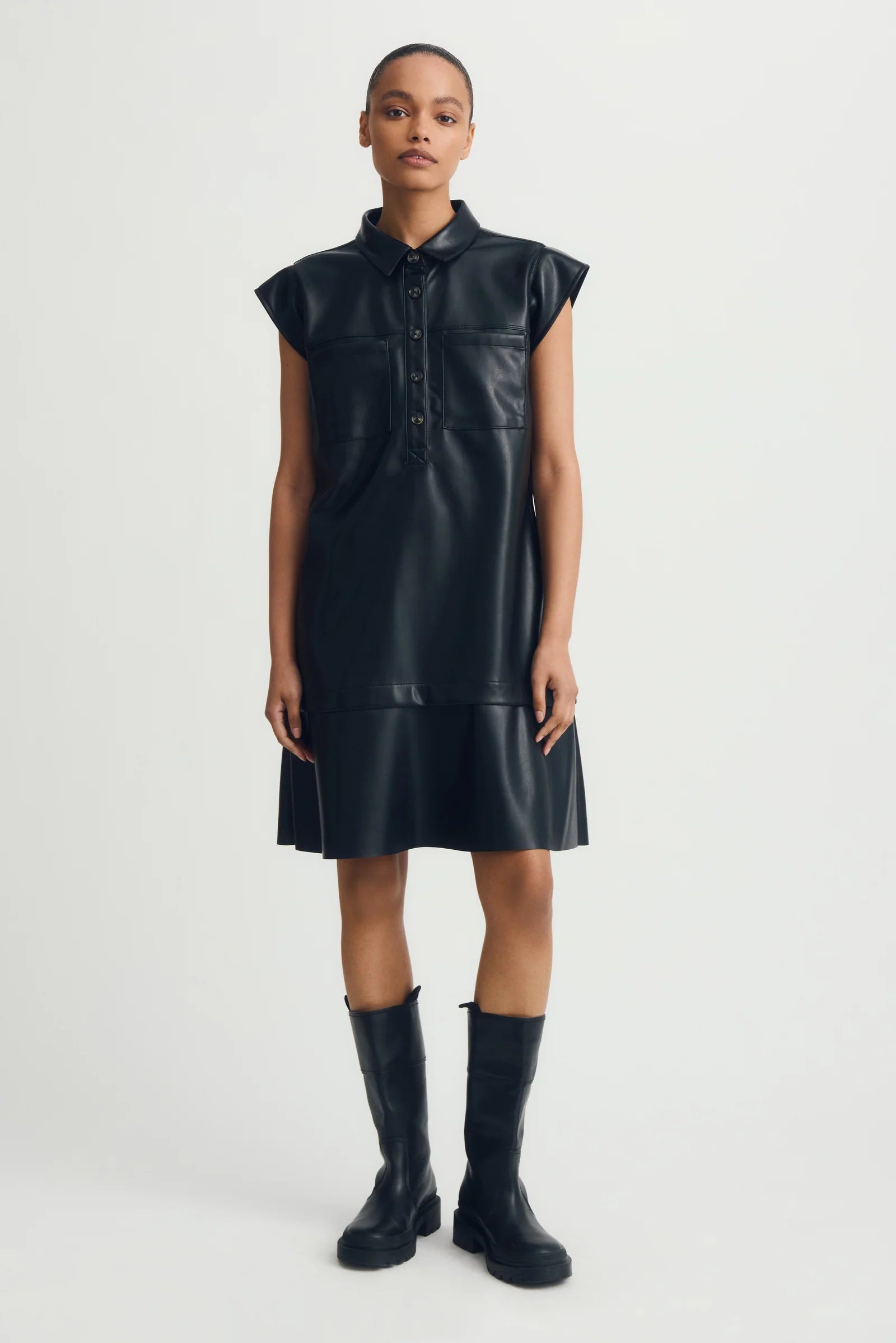 Kimy Leather Dress Melissa Nepton