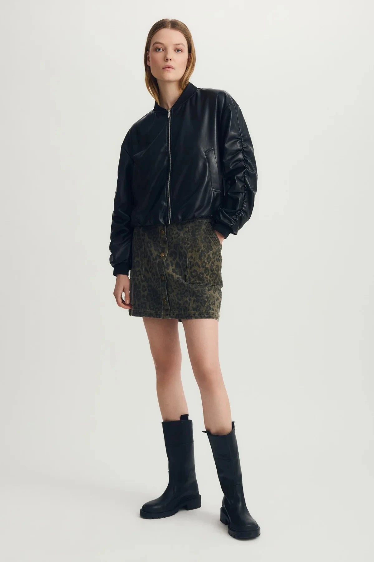 Loretta Leather Jacket Melissa Nepton