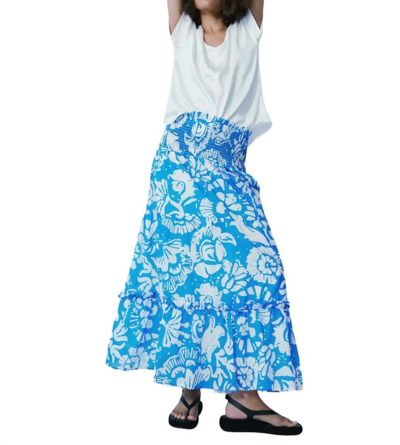 Citadel Printed Maxi Skirt