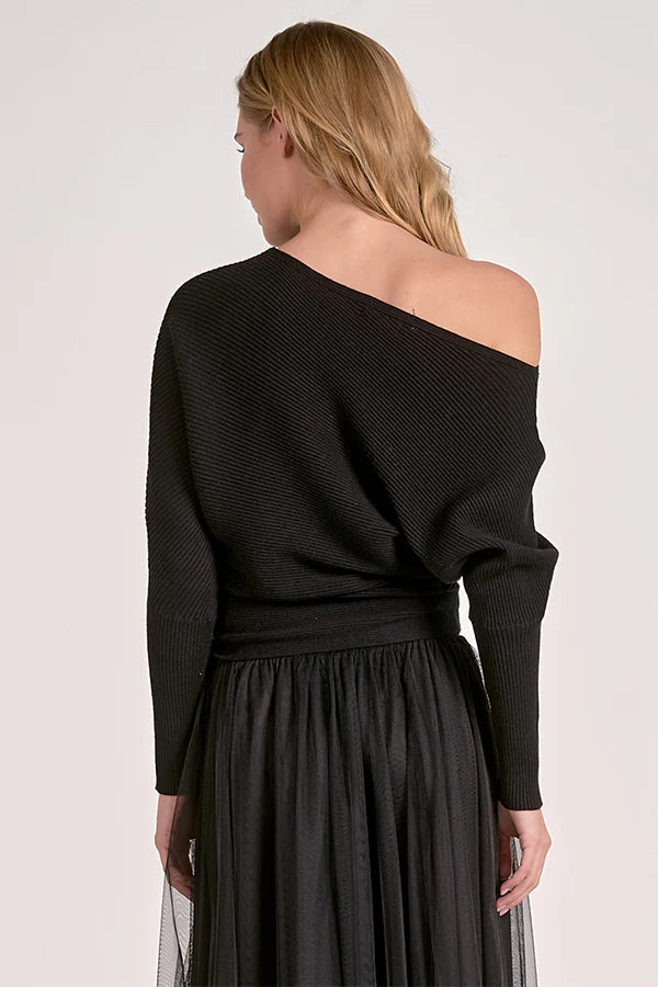 Off the Shoulder Sweater Elan