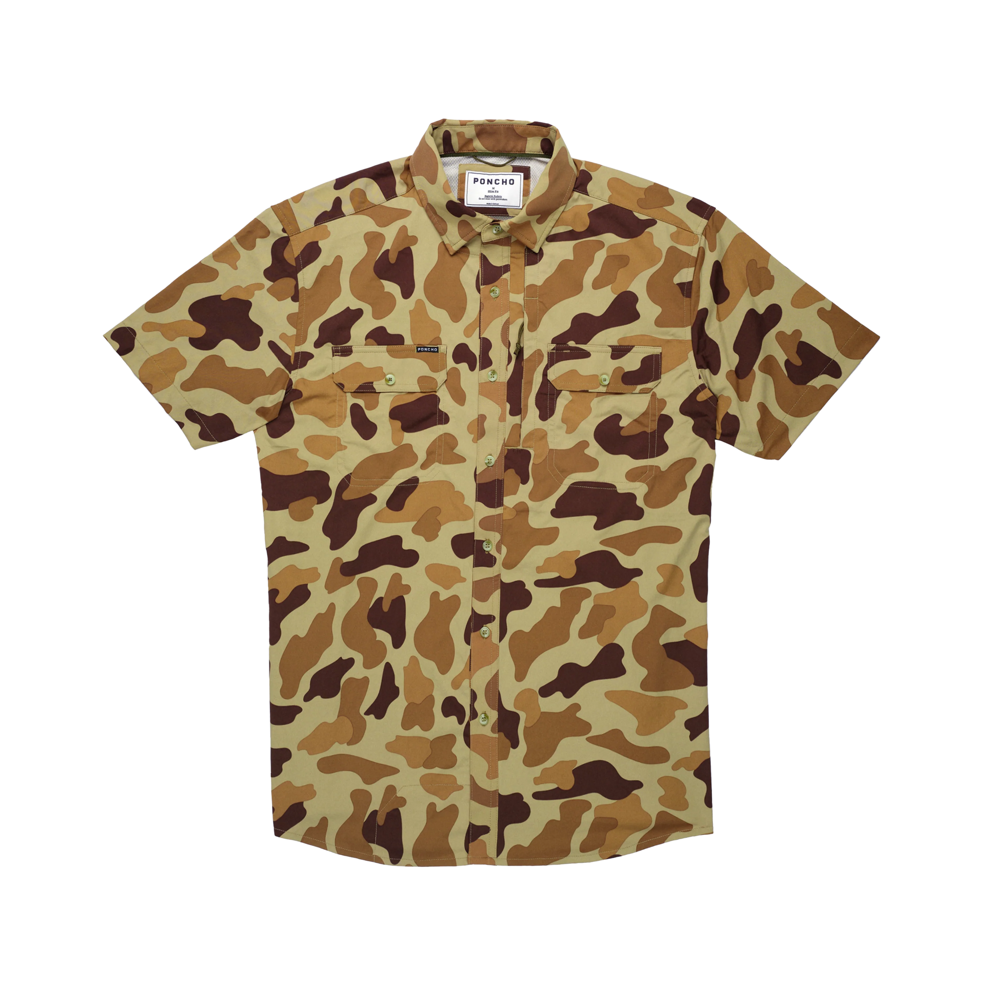 Poncho The Original Short Sleeve Shirt Poncho