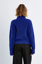 Gold Sleeve Detail Sweater Molly Bracken