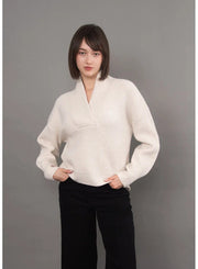 Quinlan Shawl Neck Sweater RD Style