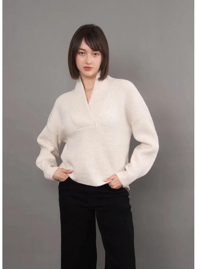 Quinlan Shawl Neck Sweater RD Style