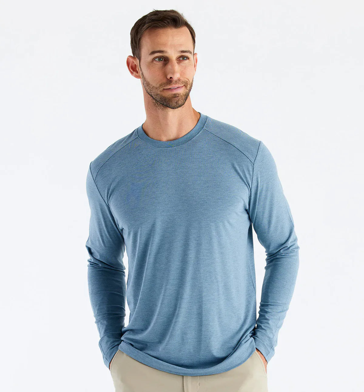 Men's Bamboo Shade Long Sleeve T-Shirt | Free Fly