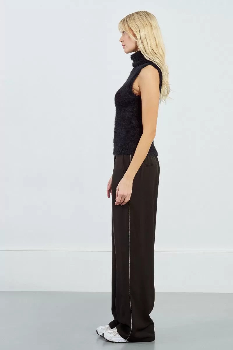Sleeveless Turtleneck Sweater Molly Bracken