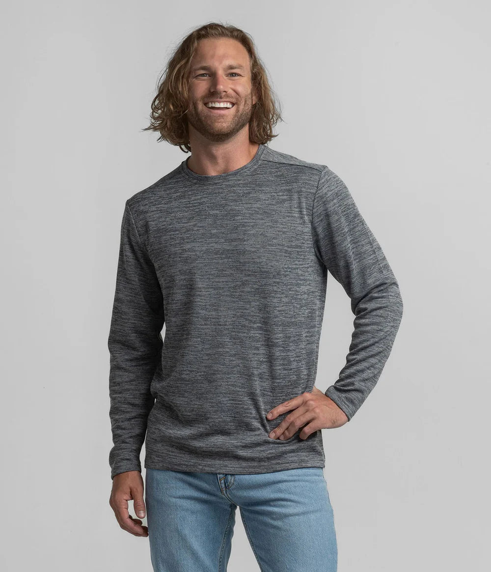 Elevated Long Sleeve Layering Crewneck Sweatshirt | Southern Shirt Co. Southern Shirt Co.