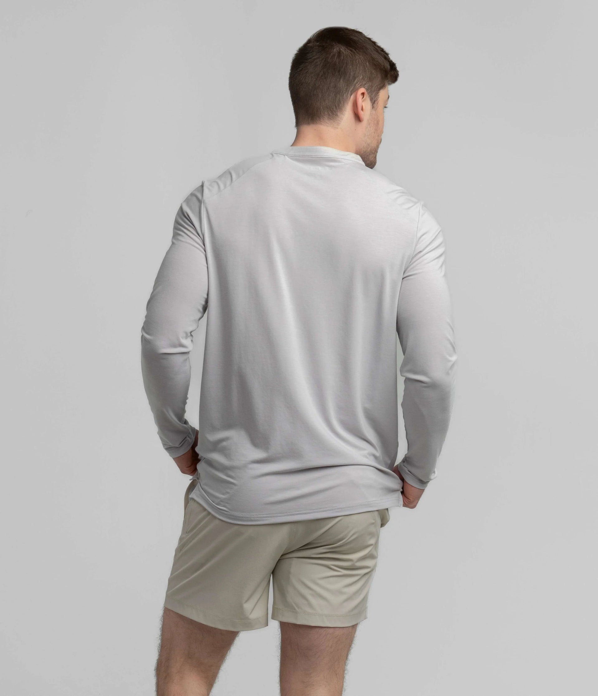 Max Comfort Long Sleeve Henley | Southern Shirt Co. Southern Shirt Co.