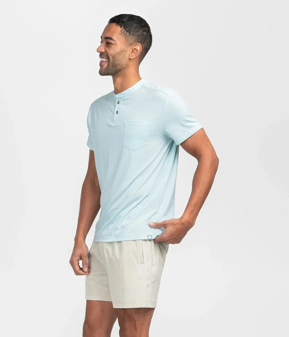 Men's Max Comfort Henley Short Sleeve | Southern Shirt Co.