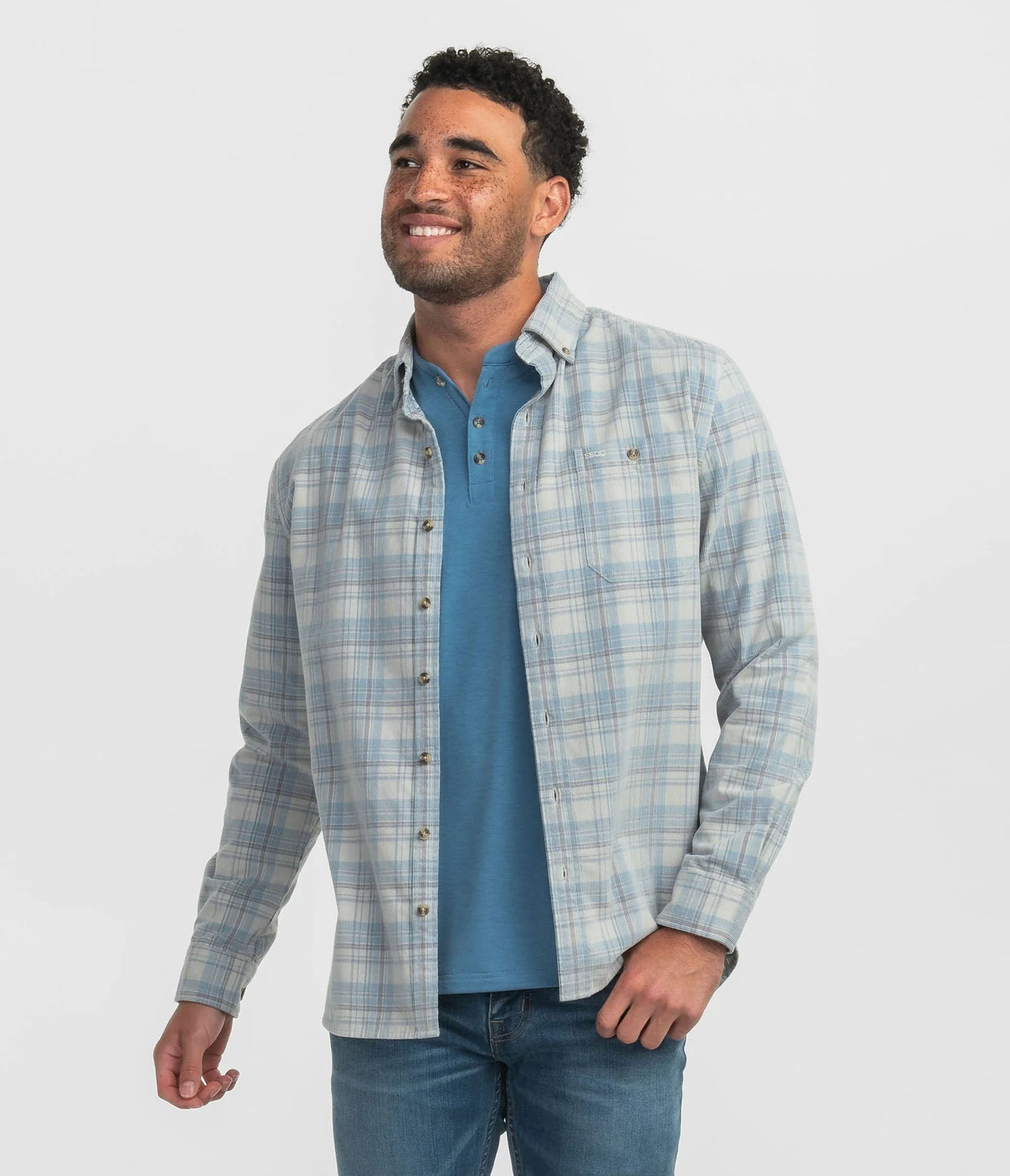 Braxton Lightweight Cord Flannel Long Sleeve