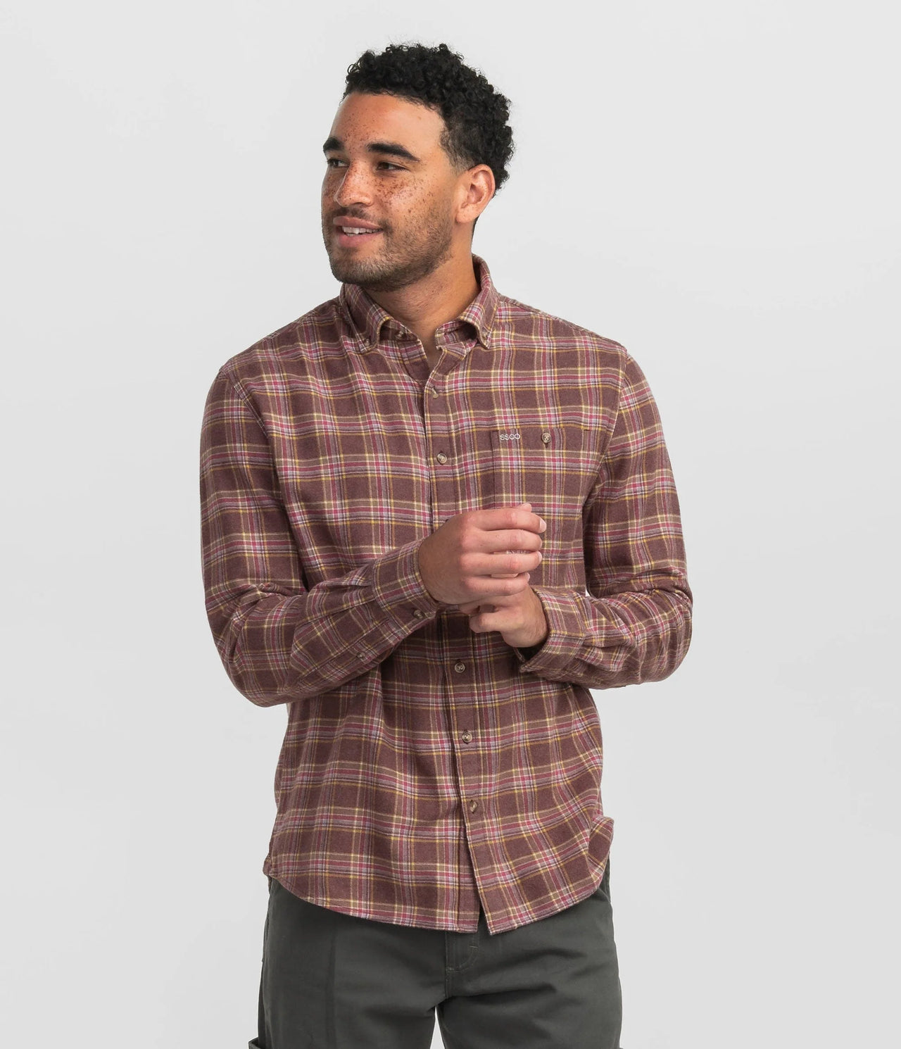 Manchester Washed Flannel Long Sleeve