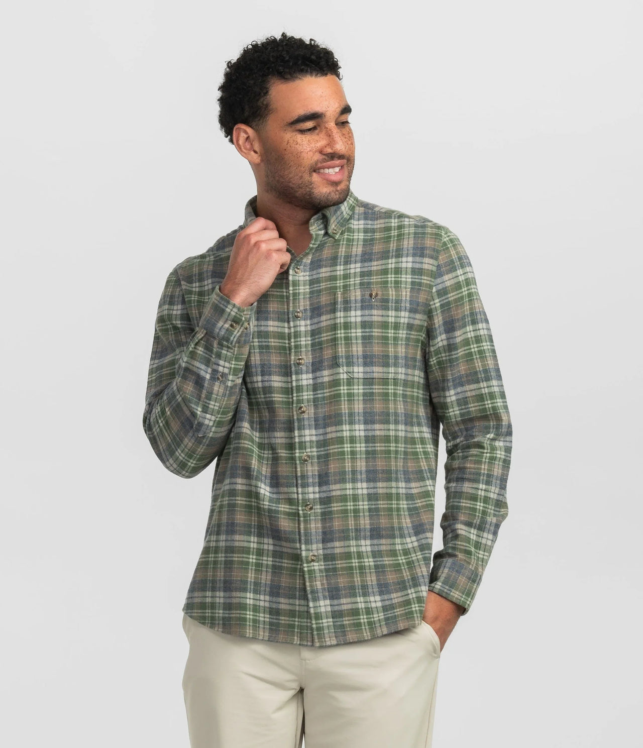 Suwannee Washed Flannel Long Sleeve