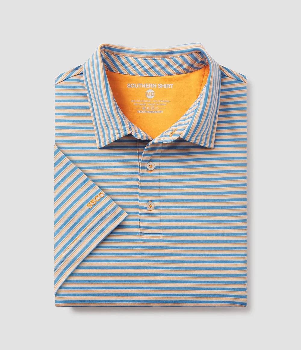 Augusta Stripe Polo | Southern Shirt Co.