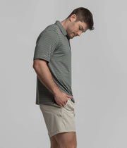CRESTLINE STRIPE POLO Southern Shirt Co.