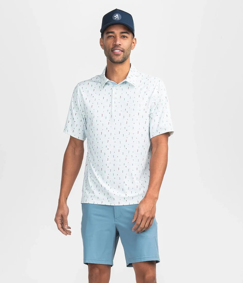 Fore The Best Printed Polo | Southern Shirt Co.