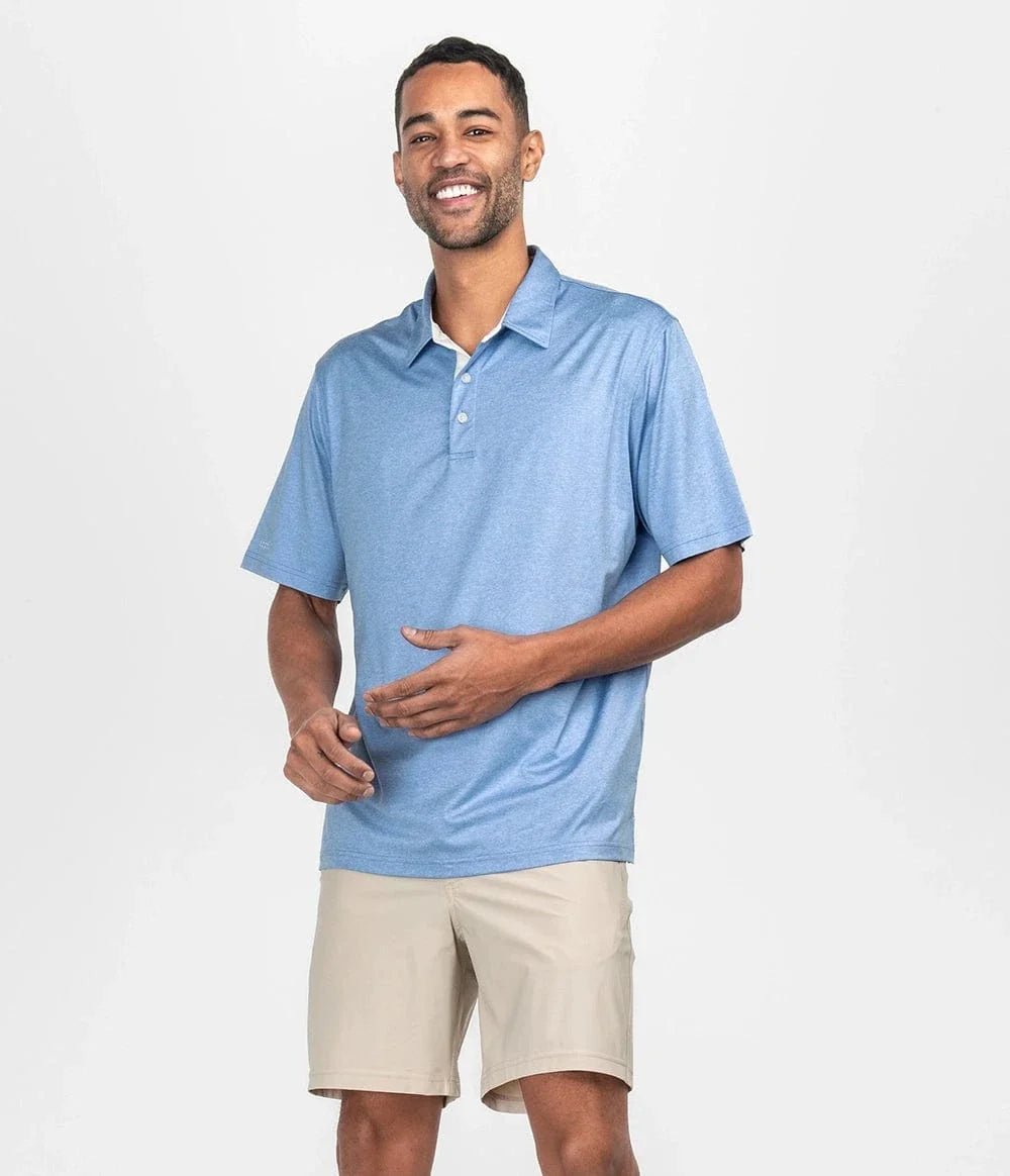 Men's Grayton Heather Polo | Southern Shirt Co.