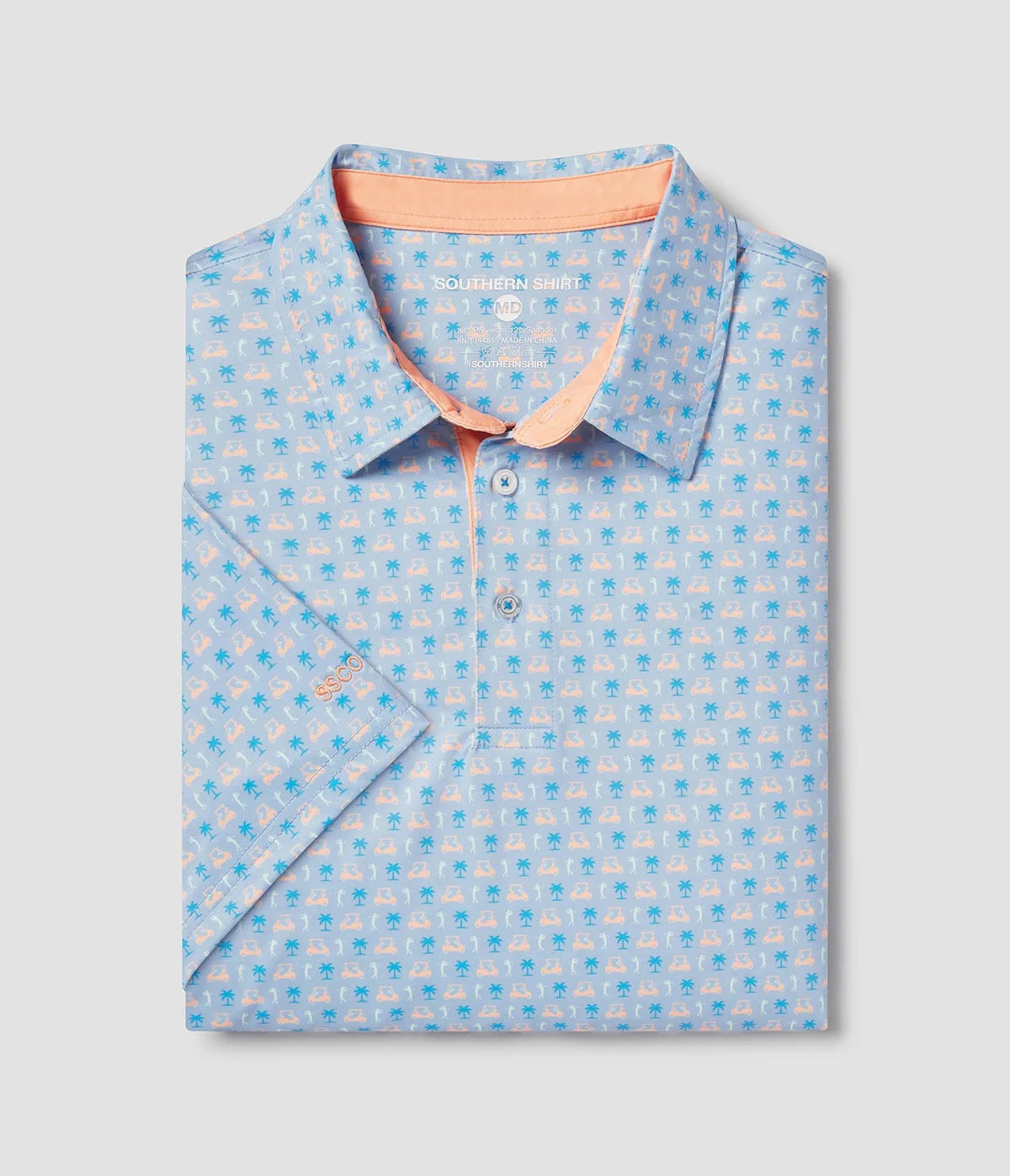 Par Fore Printed Polo | Southern Shirt Co.