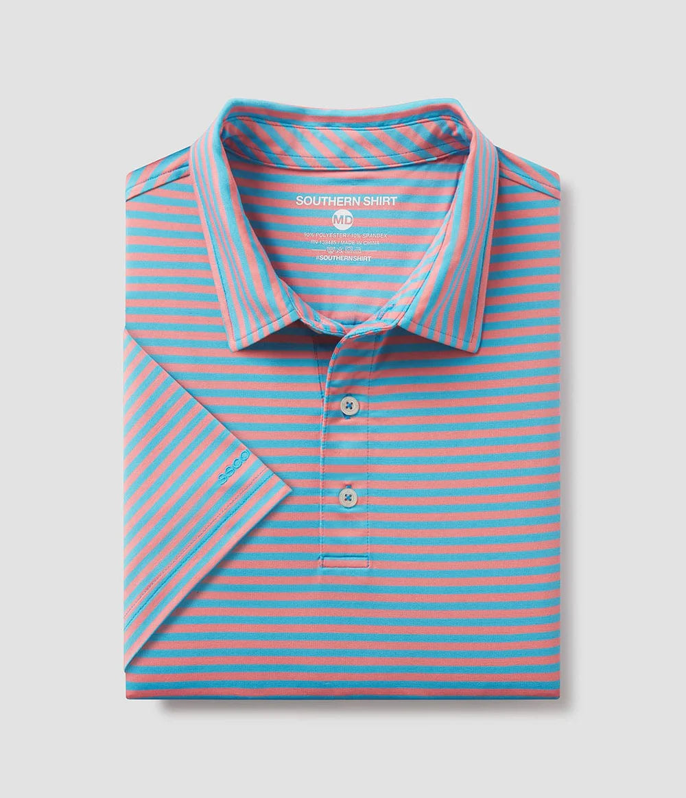 Sarasota Stripe Polo | Southern Shirt Co.