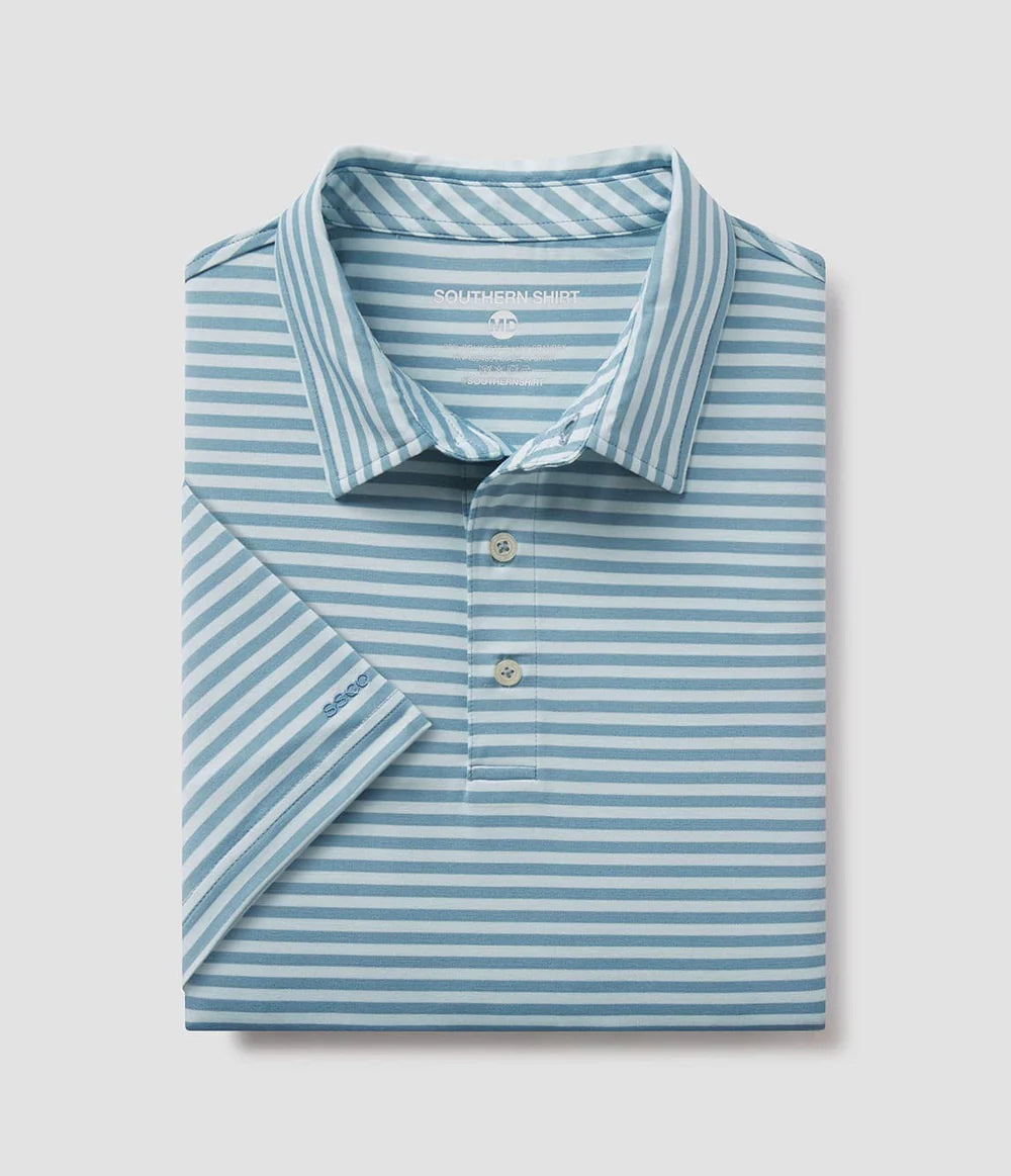 Youth Boy's Sarasota Stripe Polo | Southern Shirt Co.