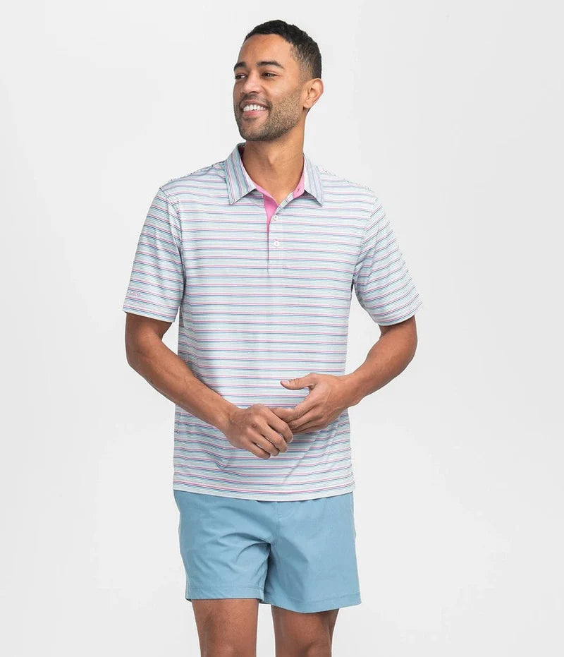 Sawgrass Stripe Polo | Southern Shirt Co.