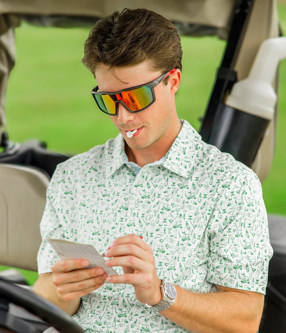 Men's Tapped In Printed Polo | Southern Shirt Co.