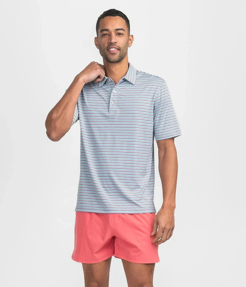 Tybee Stripe Polo | Southern Shirt Co.