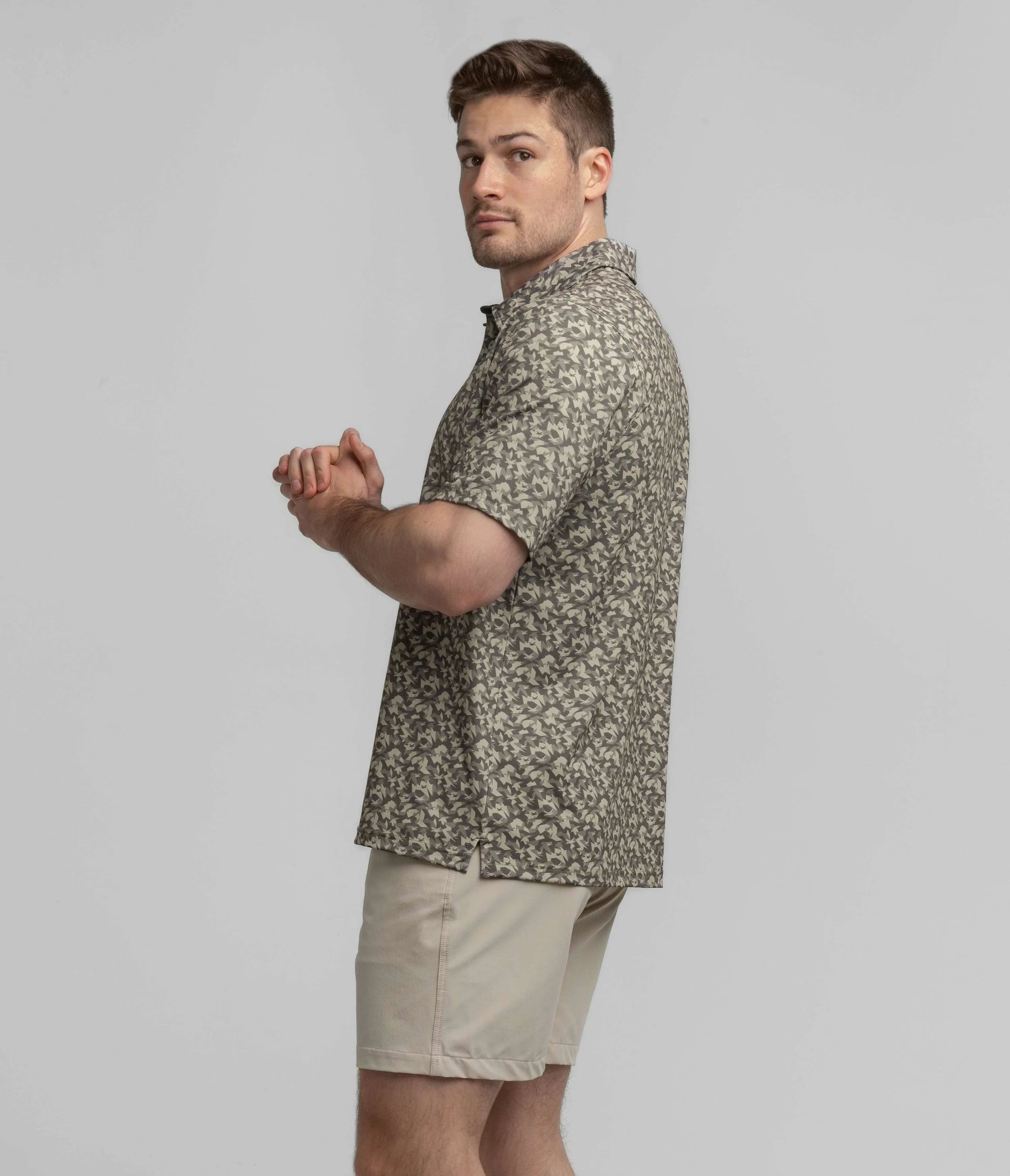 Feathered Pursuit Printed Polo | Southern Shirt Co. Southern Shirt Co.