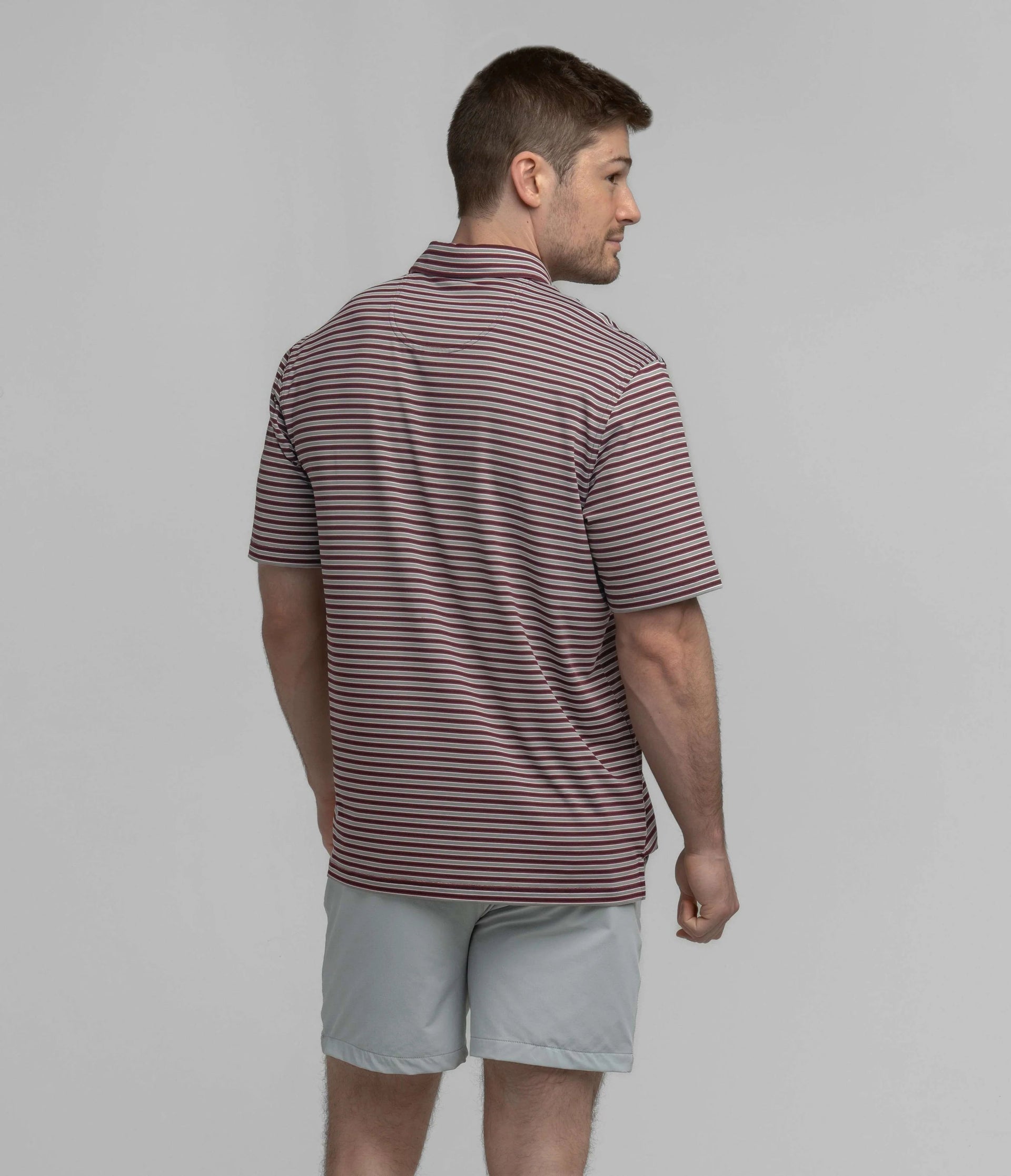 Scoreboard Stripe Polo Southern Shirt Co.