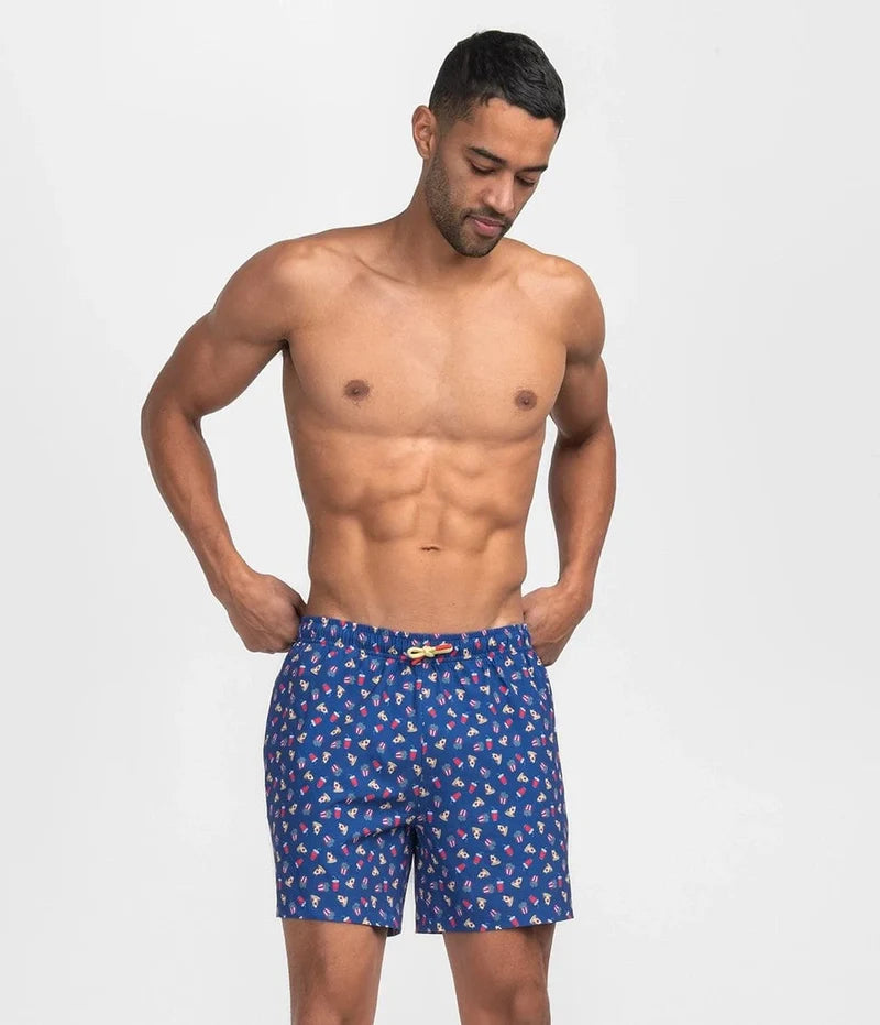 Snack Attack Swim Shorts - 6" inseam | Southern Shirt Co.