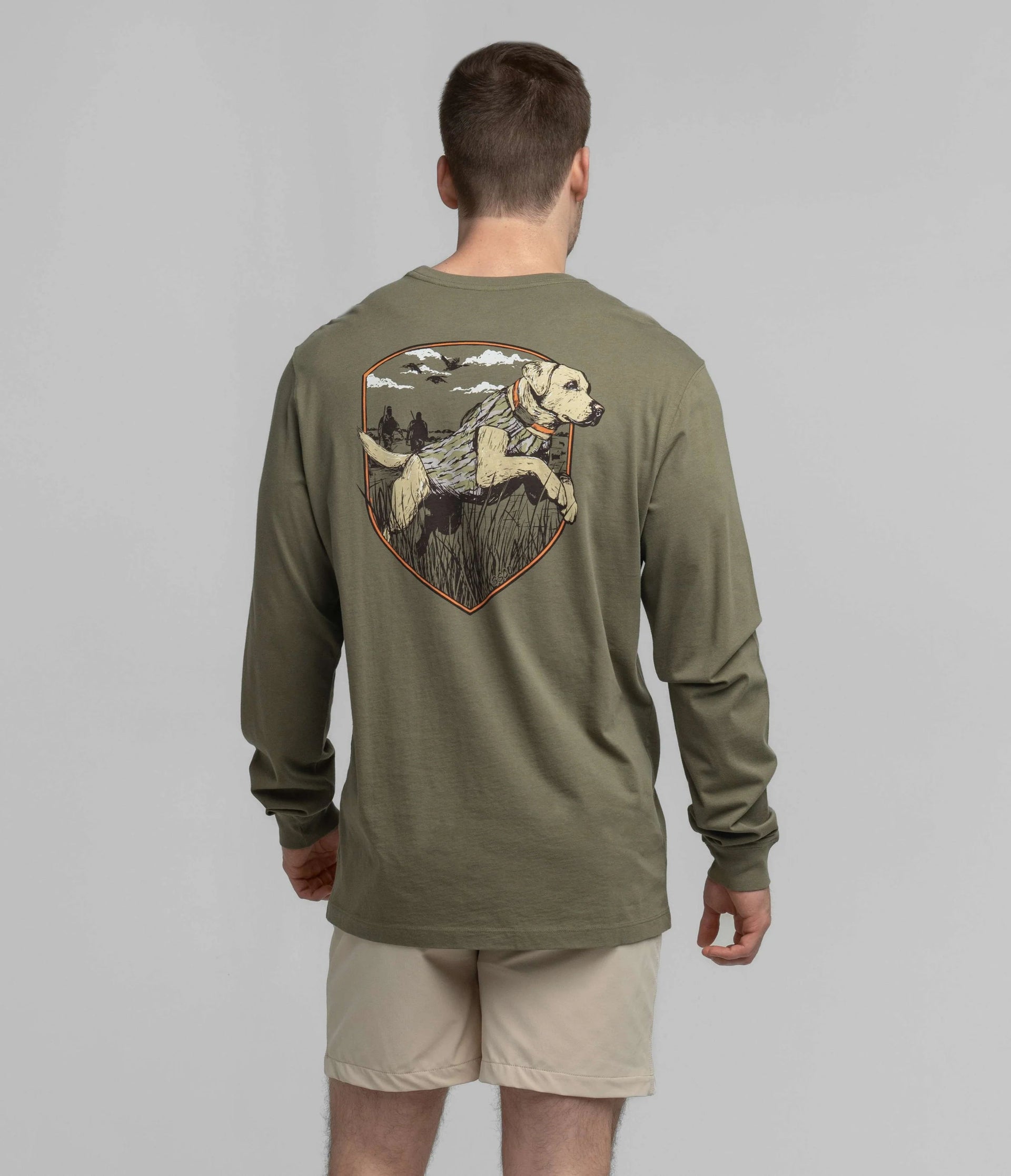 Men's Bayou Retriever Long Sleeve Tee | Southern Shirt Co. Southern Shirt Co.