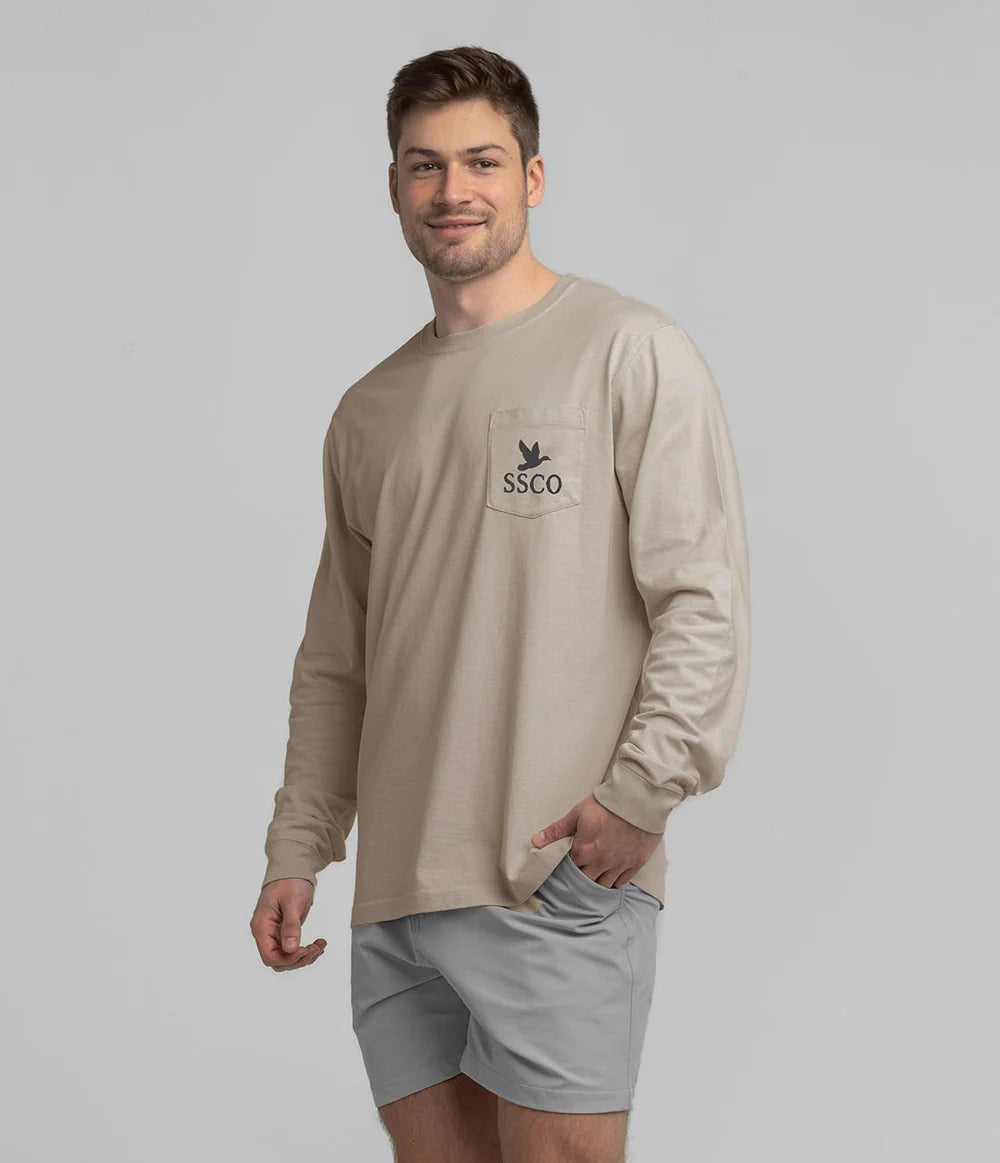 Men's Camo Flight Long Sleeve Tee | Southern Shirt Co. Southern Shirt Co.