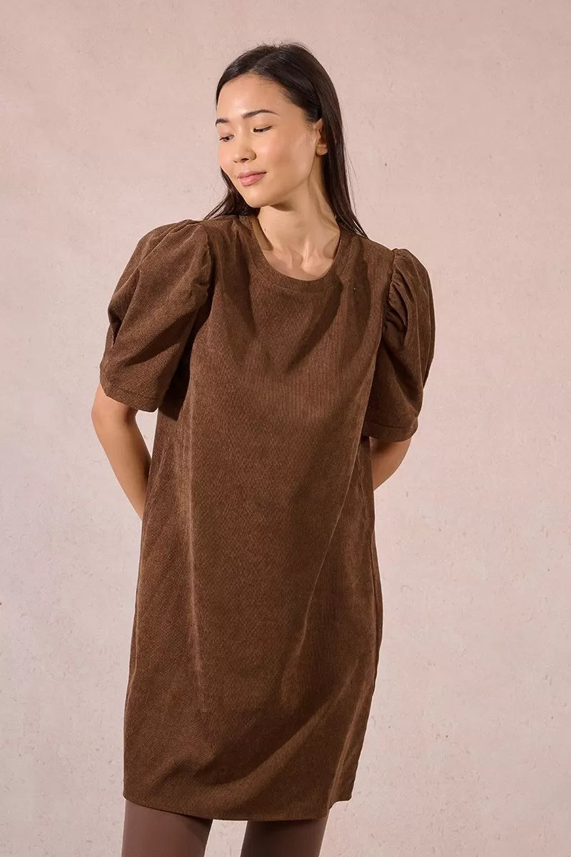 Textured Straight Mini Dress Molly Bracken