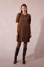 Textured Straight Mini Dress Molly Bracken