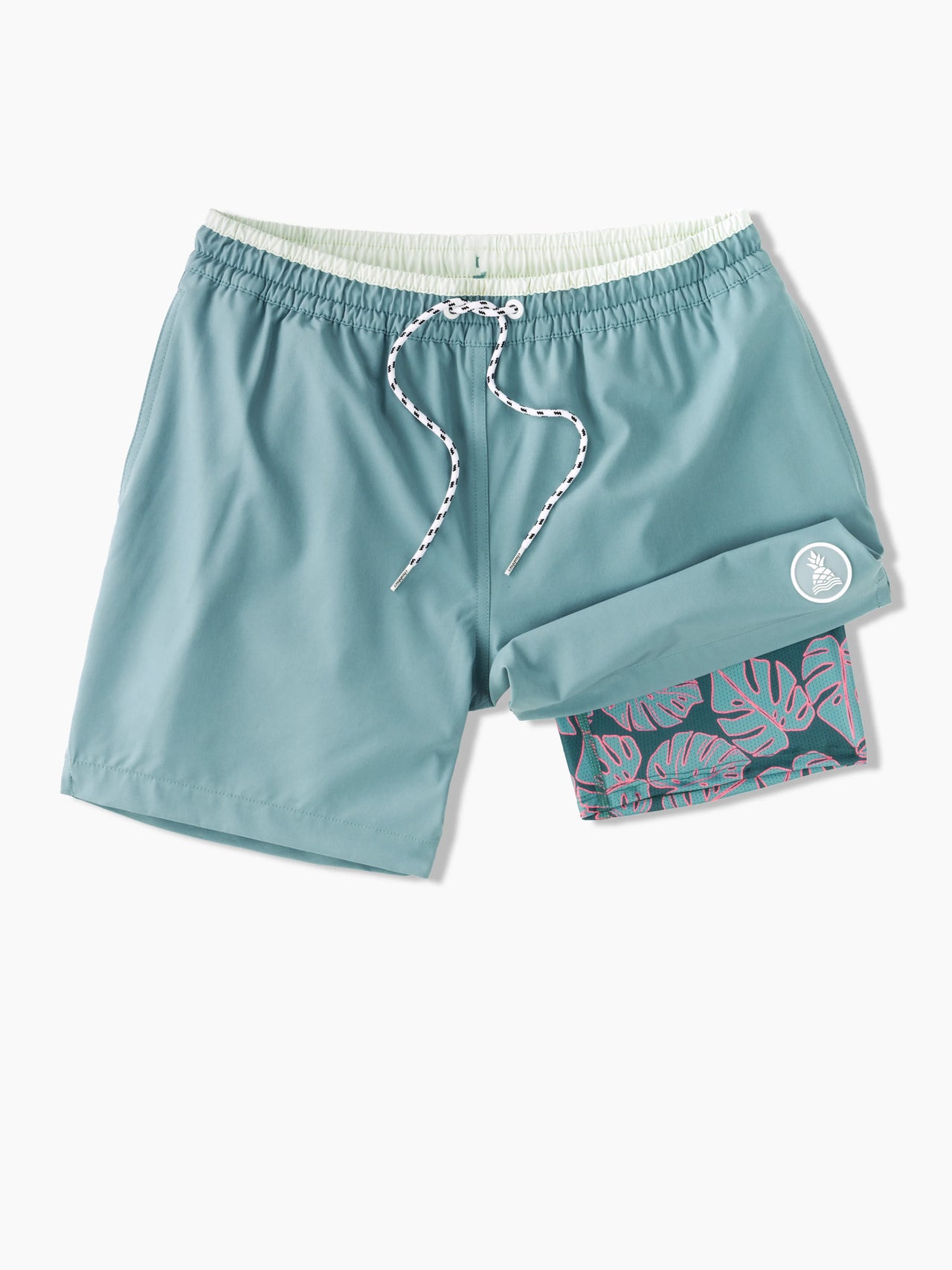 The Teal Breakers 5.5" Lined Swim Trunks | Chubbies