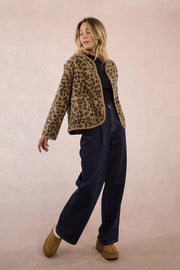 Textured Fur-Effect Jacket Molly Bracken