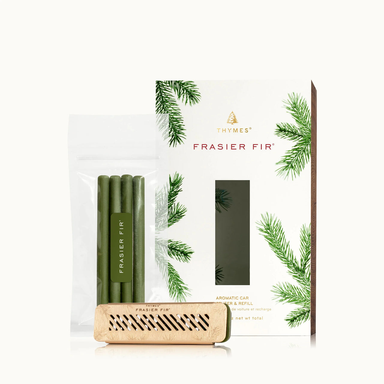 Thymes | Frasier Fir Car Diffuser Kit