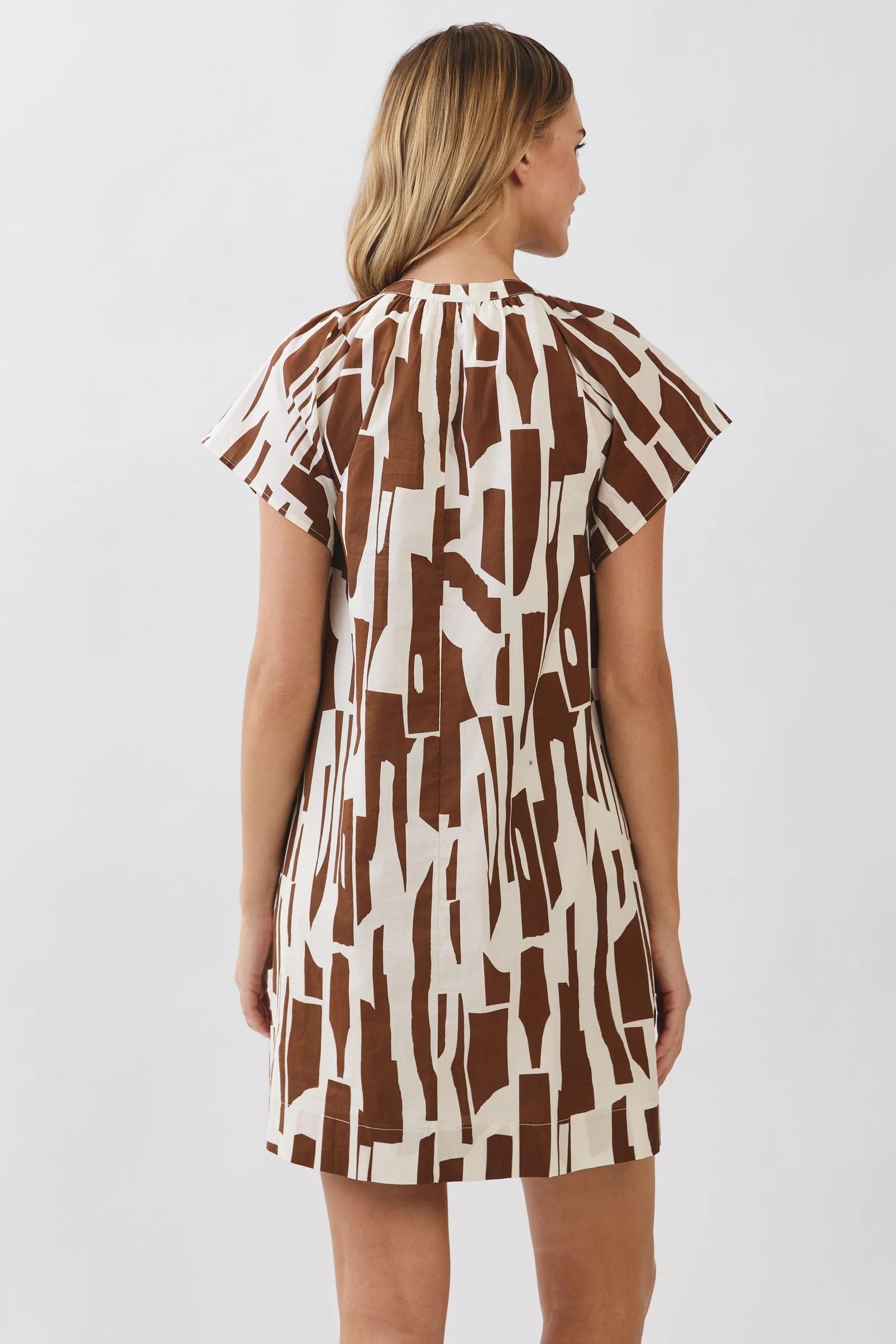 V-Neck Tunic Mini Dress Pinch
