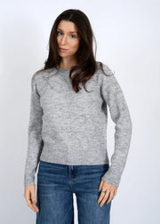 Ginevra Rhinestone Bow Sweater RD Style