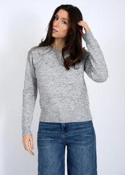 Ginevra Rhinestone Bow Sweater RD Style